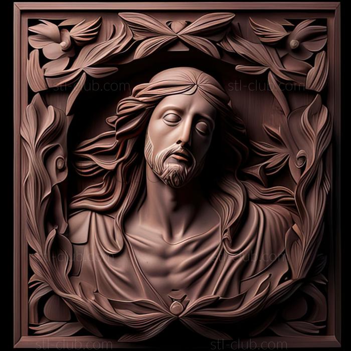 3D model st jesus (STL)